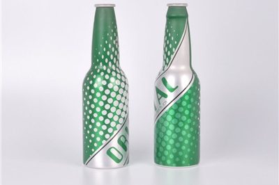 Good offset printing design aluminum beer bottle (4)