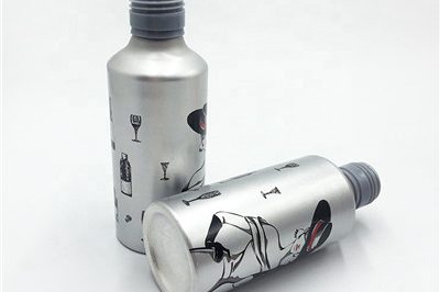 Wholesale oblique shoulder 200ml aluminum beer bottle (5)