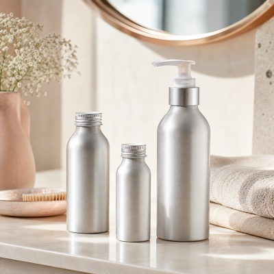 Aluminium Cosmetic Bottle