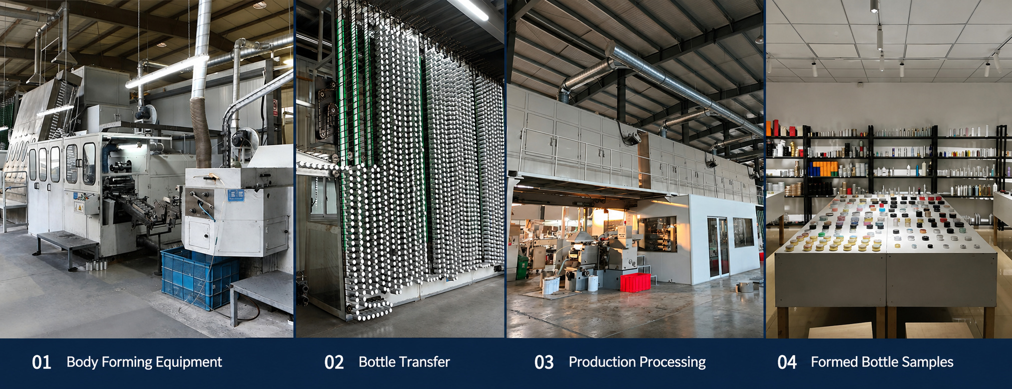 Aluminium bottle forming and production process