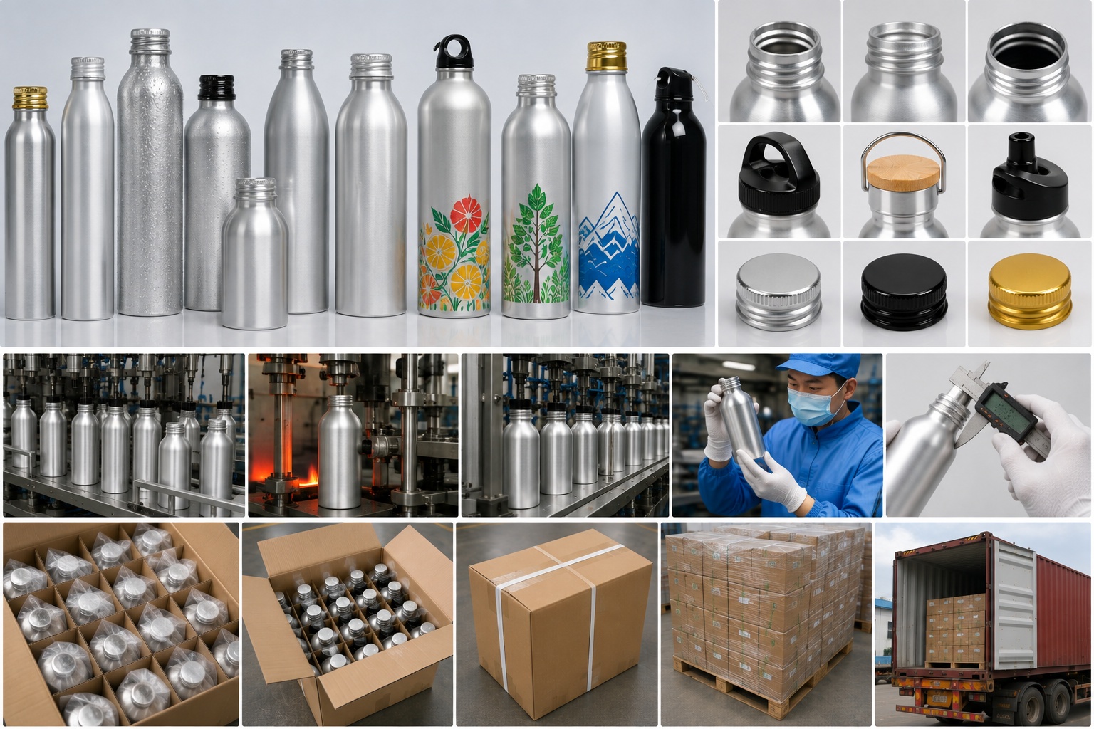 Aluminum Beverage Bottle